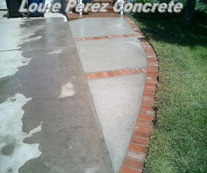 Backyard Concrete Flooring