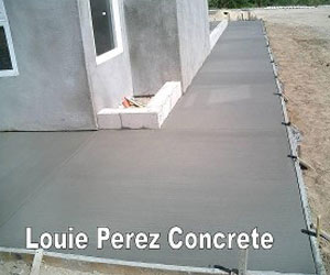 Concrete Steps Outside a House