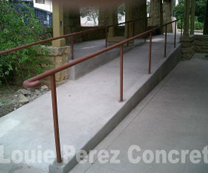 Handrail  Along with a Walkway