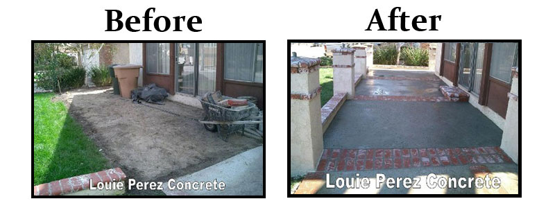 Before and After Backyard